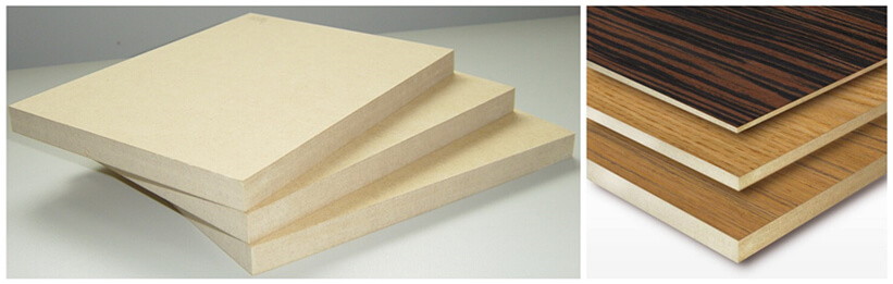 veneer faced MDF detail veneer faced MDF